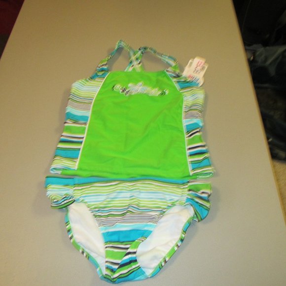 ZeroXposur Other - Lime Pop  ZeroXposur Tankini Swimsuit Size 16 1/2